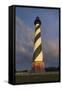 North Carolina, Buxton, Cape Hatteras Lighthouse at Sunset-Walter Bibikow-Framed Stretched Canvas