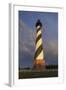 North Carolina, Buxton, Cape Hatteras Lighthouse at Sunset-Walter Bibikow-Framed Photographic Print