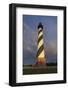 North Carolina, Buxton, Cape Hatteras Lighthouse at Sunset-Walter Bibikow-Framed Photographic Print
