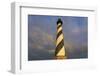 North Carolina, Buxton, Cape Hatteras Lighthouse at Sunset-Walter Bibikow-Framed Photographic Print