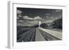 North Carolina, Cape Hatteras National Seashore, Ocracoke Lighthouse-Walter Bibikow-Framed Photographic Print