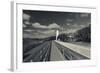 North Carolina, Cape Hatteras National Seashore, Ocracoke Lighthouse-Walter Bibikow-Framed Photographic Print