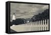 North Carolina, Cape Hatteras National Seashore, Ocracoke Lighthouse-Walter Bibikow-Framed Stretched Canvas