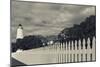 North Carolina, Cape Hatteras National Seashore, Ocracoke Lighthouse-Walter Bibikow-Mounted Photographic Print