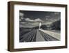 North Carolina, Cape Hatteras National Seashore, Ocracoke Lighthouse-Walter Bibikow-Framed Photographic Print