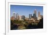 North Carolina, Charlotte, City Skyline from Route 74, Morning-Walter Bibikow-Framed Photographic Print