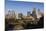 North Carolina, Charlotte, City Skyline from Route 74, Morning-Walter Bibikow-Mounted Photographic Print