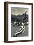 North Carolina, Charlotte, Flag at Rally of Christian Motorcycle Clubs-Walter Bibikow-Framed Photographic Print