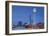 North Carolina, Durham, American Tobacco and City Center Complex, Dusk-Walter Bibikow-Framed Photographic Print