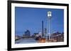 North Carolina, Durham, American Tobacco and City Center Complex, Dusk-Walter Bibikow-Framed Photographic Print