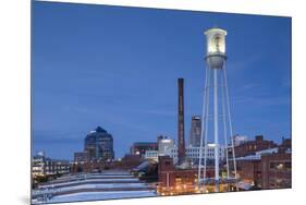 North Carolina, Durham, American Tobacco and City Center Complex, Dusk-Walter Bibikow-Mounted Photographic Print