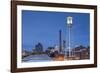 North Carolina, Durham, American Tobacco and City Center Complex, Dusk-Walter Bibikow-Framed Photographic Print