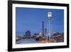 North Carolina, Durham, American Tobacco and City Center Complex, Dusk-Walter Bibikow-Framed Photographic Print