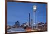 North Carolina, Durham, American Tobacco and City Center Complex, Dusk-Walter Bibikow-Framed Photographic Print