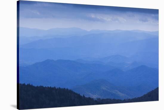 North Carolina, Great Smoky Mountains National Park, View from Clingmans Dome-Walter Bibikow-Stretched Canvas