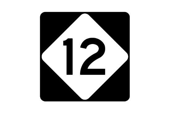'North Carolina - Highway 12 - Road Sign' Posters - Lantern Press ...