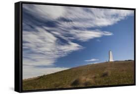 North Carolina, Kill Devil Hills, Wright Brothers National Memorial-Walter Bibikow-Framed Stretched Canvas