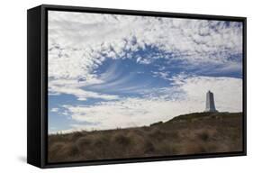 North Carolina, Kill Devil Hills, Wright Brothers National Memorial-Walter Bibikow-Framed Stretched Canvas
