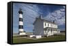 North Carolina, Outer Banks National Seashore, Bodie Island Lighthouse-Walter Bibikow-Framed Stretched Canvas