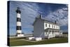 North Carolina, Outer Banks National Seashore, Bodie Island Lighthouse-Walter Bibikow-Stretched Canvas