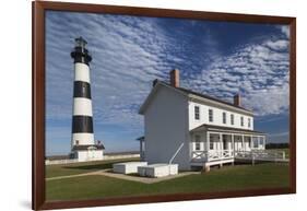 North Carolina, Outer Banks National Seashore, Bodie Island Lighthouse-Walter Bibikow-Framed Photographic Print