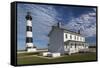 North Carolina, Outer Banks National Seashore, Bodie Island Lighthouse-Walter Bibikow-Framed Stretched Canvas