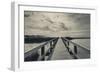 North Carolina, Outer Banks National Seashore, Corolla,Boardwalk-Walter Bibikow-Framed Photographic Print