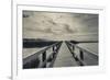 North Carolina, Outer Banks National Seashore, Corolla,Boardwalk-Walter Bibikow-Framed Photographic Print
