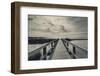 North Carolina, Outer Banks National Seashore, Corolla,Boardwalk-Walter Bibikow-Framed Photographic Print