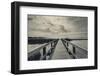 North Carolina, Outer Banks National Seashore, Corolla,Boardwalk-Walter Bibikow-Framed Photographic Print