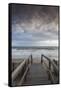 North Carolina, Outer Banks National Seashore, Kitty Hawk, Waterfront-Walter Bibikow-Framed Stretched Canvas