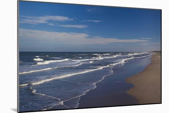 North Carolina, Outer Banks National Seashore, Nags Head Beach View-Walter Bibikow-Mounted Photographic Print