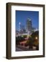 North Carolina, Raleigh, City Skyline, Dusk-Walter Bibikow-Framed Photographic Print