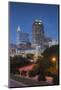 North Carolina, Raleigh, City Skyline, Dusk-Walter Bibikow-Mounted Photographic Print