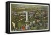 North Carolina State College, Raleigh-null-Framed Stretched Canvas