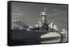 North Carolina, Wilmington, Battleship Uss North Carolina-Walter Bibikow-Framed Stretched Canvas