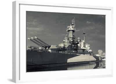 USS North Carolina Naval Art Print 16" x 24" 
