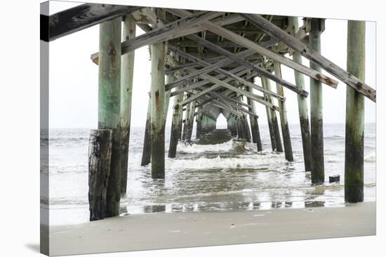 North Carolina, Wilmington, Oceanic Pier-Lisa S^ Engelbrecht-Stretched Canvas