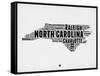 North Carolina Word Cloud 2-NaxArt-Framed Stretched Canvas