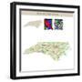 North Carolina-IndianSummer-Framed Premium Giclee Print