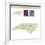 North Carolina-IndianSummer-Framed Art Print