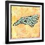 North Carolina-Art Licensing Studio-Framed Giclee Print