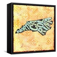 North Carolina-Art Licensing Studio-Framed Stretched Canvas