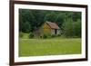 North Cascades Barn-George Johnson-Framed Premium Photographic Print