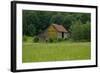 North Cascades Barn-George Johnson-Framed Photographic Print