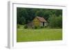 North Cascades Barn-George Johnson-Framed Premium Photographic Print