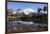 North Cascades, Washington. Mt. Baker and Reflection, on Park Butte-Matt Freedman-Framed Photographic Print