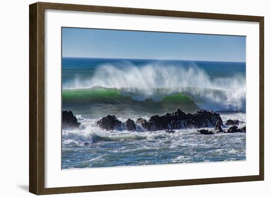 North Cayucos IV-Lee Peterson-Framed Photo