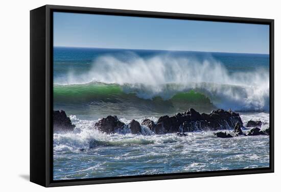 North Cayucos IV-Lee Peterson-Framed Stretched Canvas