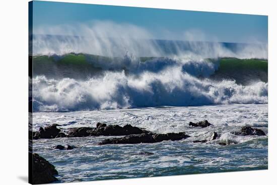 North Cayucos V-Lee Peterson-Stretched Canvas